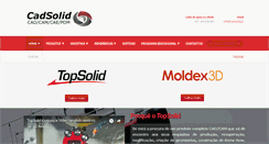 Desktop Screenshot of cadsolid.pt
